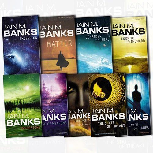Iain M Banks Collection Culture Series 9 Books Bundle