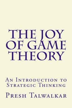 The Joy of Game Theory book cover