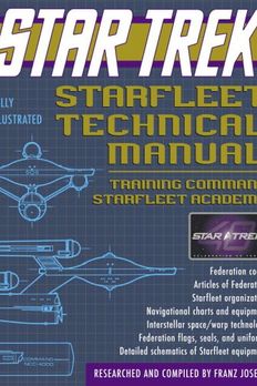 Star Trek Starfleet Technical Manual book cover