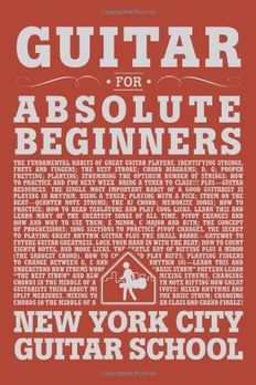 Guitar For Absolute Beginners book cover