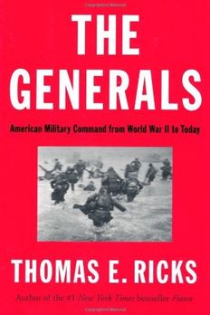 By Thomas E. Ricks - The Generals book cover