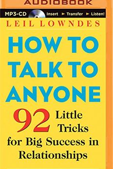 How to Talk to Anyone book cover