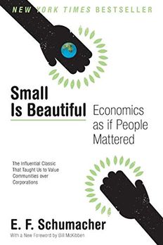 Small Is Beautiful book cover