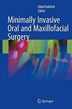 Minimally Invasive Oral and Maxillofacial Surgery book cover