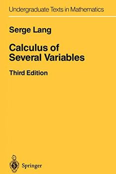 Calculus of Several Variables book cover