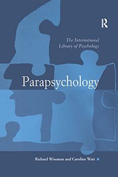 Parapsychology book cover