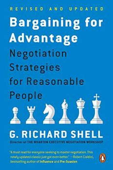 Bargaining for Advantage book cover