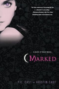 Marked book cover