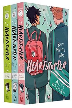 Heartstopper Series Volume 1-3 Books Collection Set By Alice Oseman book cover