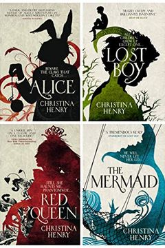 Christina Henry Chronicles of Alice 4 Books Collection Set - Lost Boy, Red Queen, The Mermaid, Alice book cover