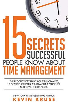 15 Secrets Successful People Know About Time Management book cover
