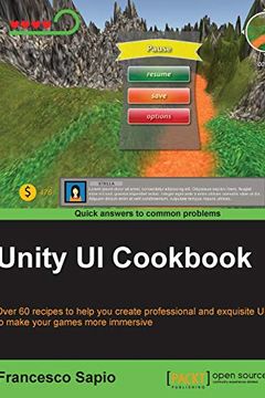 Unity UI Cookbook book cover