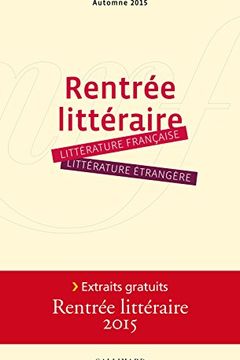 Rentrée littéraire book cover