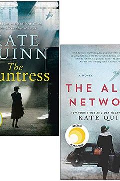 Kate Quinn Collection 2 Books Set (The Huntress, The Alice Network) book cover