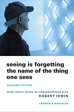 Seeing Is Forgetting the Name of the Thing One Sees book cover