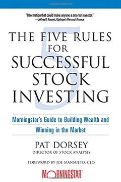 The Five Rules for Successful Stock Investing book cover