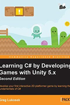 Learning C# by Developing Games with Unity 5.x - Second Edition book cover