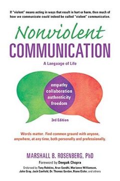 Nonviolent Communication book cover