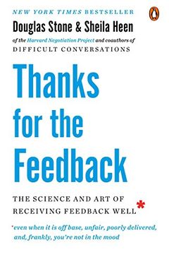 Thanks for the Feedback book cover