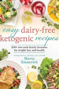 Easy Dairy-Free Ketogenic Recipes book cover