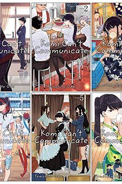 Komi Can't Communicate Vol 1-6 Books Collection Set By Tomohito Oda book cover