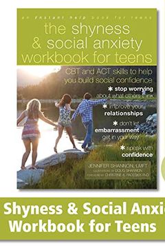 The Shyness and Social Anxiety Workbook for Teens book cover