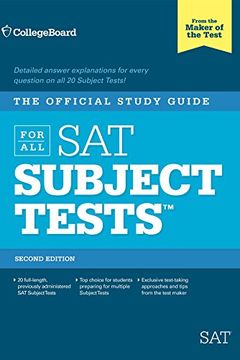 The Official Study Guide for ALL SAT Subject Tests book cover