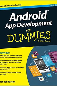 Android App Development For Dummies book cover