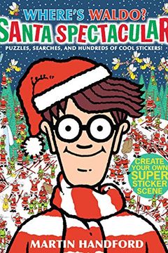 Where's Waldo? Santa Spectacular book cover