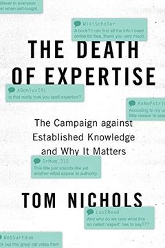 The Death of Expertise book cover