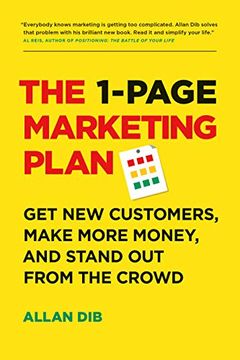 The 1-Page Marketing Plan book cover