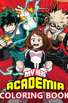 My Hero Academia Coloring Book book cover