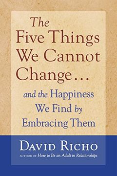 The Five Things We Cannot Change book cover