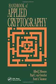 Handbook of Applied Cryptography book cover