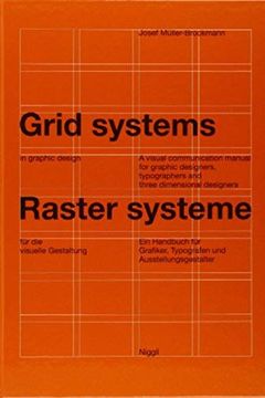Grid systems in graphic design book cover