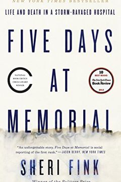 Five Days at Memorial book cover