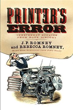 Printer's Error book cover