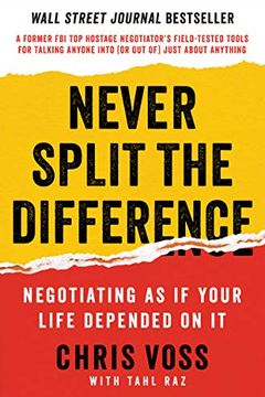 Never Split the Difference book cover