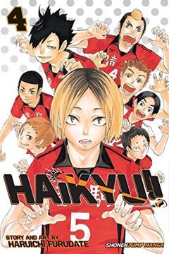 Haikyu!!, Vol. 4 book cover