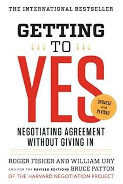 Getting to Yes book cover