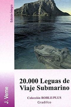 20.000 leguas de viaje submarino book cover