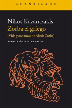 Zorba el griego book cover
