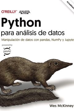 Python para análisis de datos book cover