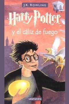 Harry Potter y el cáliz de fuego book cover