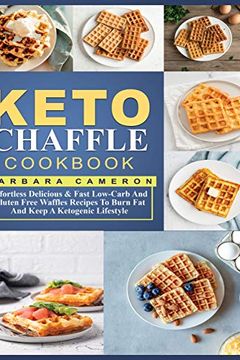 KETO CHAFFLE COOKBOOK book cover