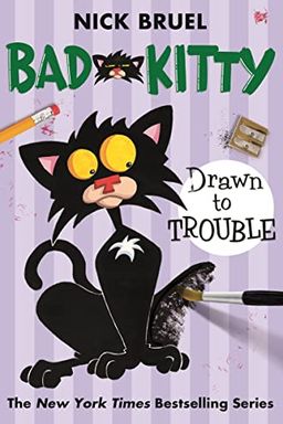 Bad Kitty Drawn to Trouble book cover