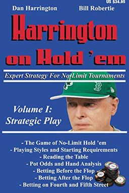 Harrington on Hold 'em Expert Strategy for No Limit Tournaments book cover