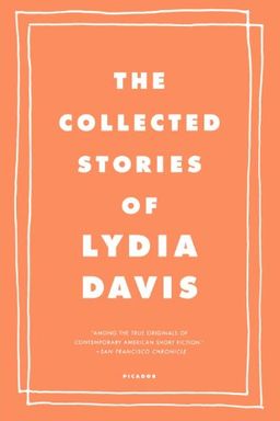 The Collected Stories of Lydia Davis book cover