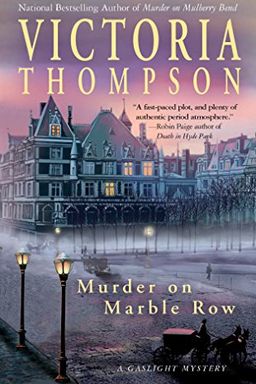 Murder on Marble Row book cover