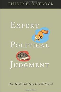 Expert Political Judgment book cover